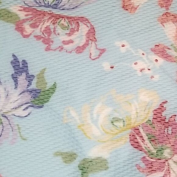 NWOT Chelsea 28 Textured Floral Bikini Bottoms - Picture 4 of 7